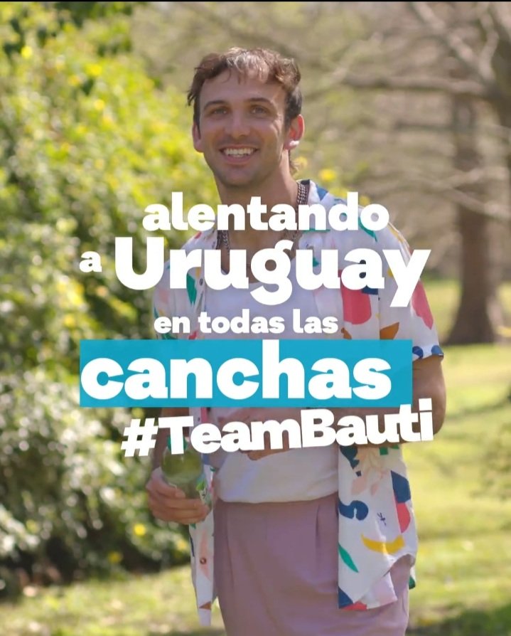 Claro2170's tweet photo. Posteo de la marca uruguaya Salus (para la que hizo una publicidad) alentando a Bauti de #GranHermano
Bautista al 9009 🇦🇷
Voto Bautista al 7020 🇺🇾#TeamBauti https://t.co/IbQ1Gri8Gg