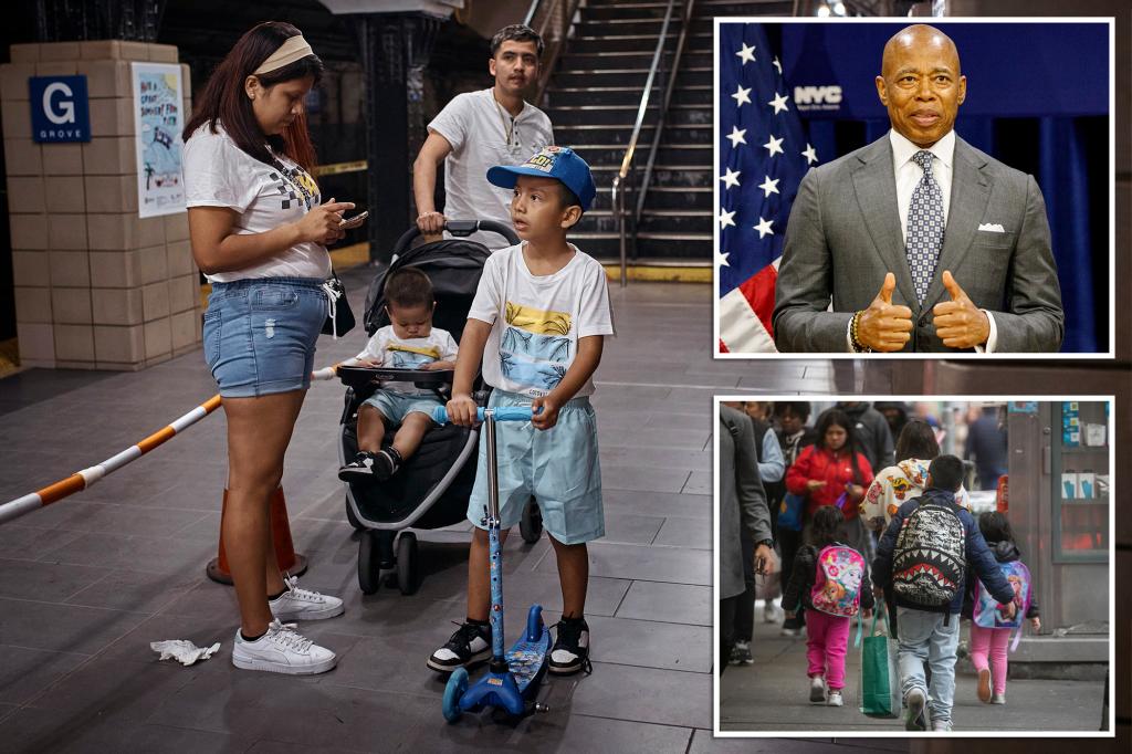 nypost's tweet photo. NYC to spend millions on new round of pre-paid debit cards for migrants https://t.co/CljG76j2Cu https://t.co/LT1qUHUZy8