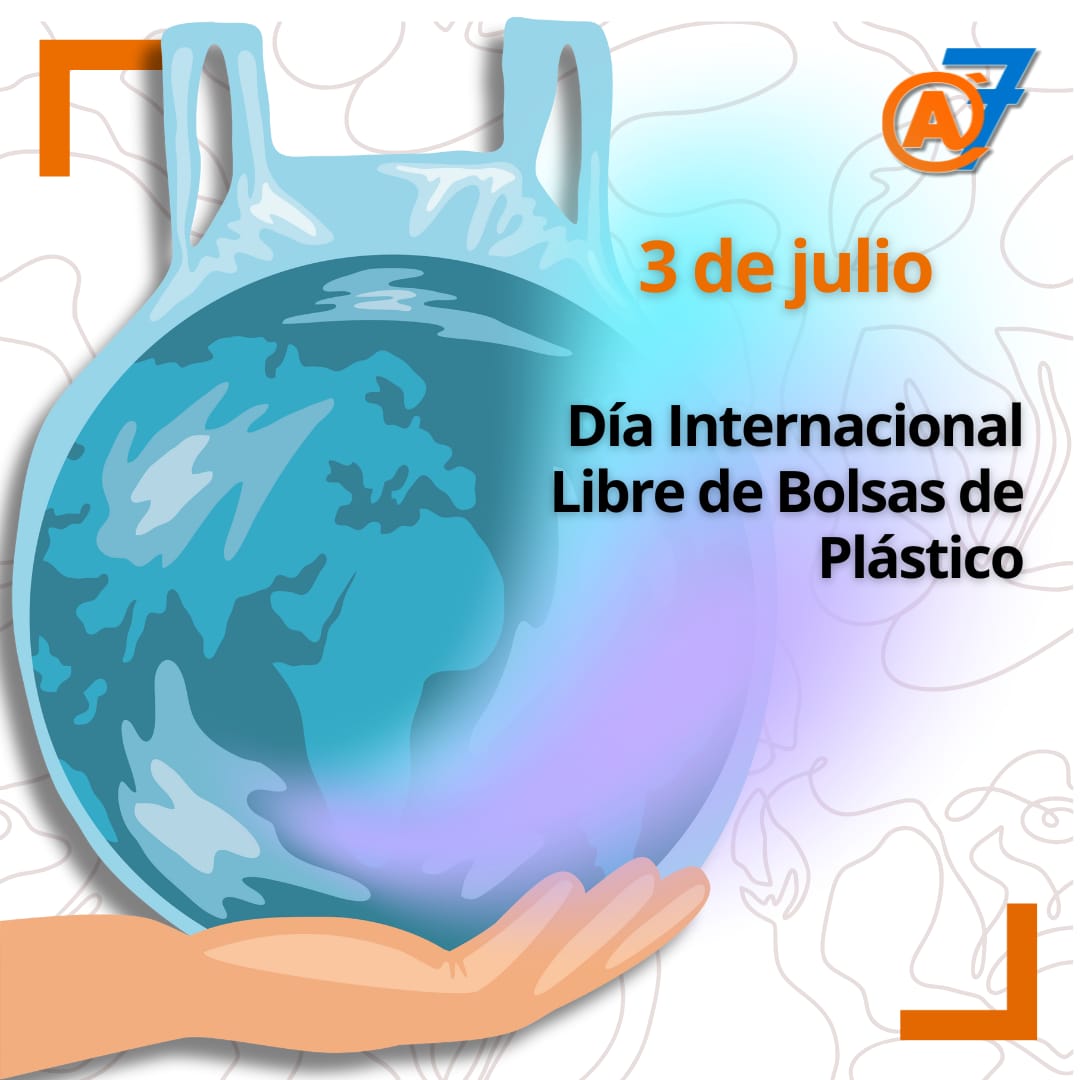 angulosiete's tweet photo. 🛍️🗑️ | Las #BolsasDePlástico son uno de los elementos #descartables que más se #producen y #desechan en todo el mundo.
♻️ Por eso, conmemora con nosotros este 3 de #julio; Día Internacional Libre de Bolsas de Plástico. https://t.co/QG6Bt0bryi