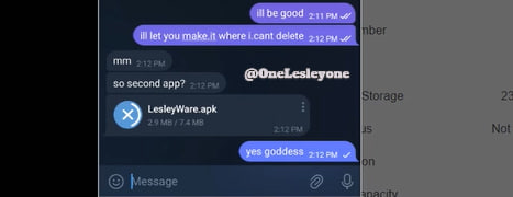 Techdomme Lesley 13k ⚠️ tweet media