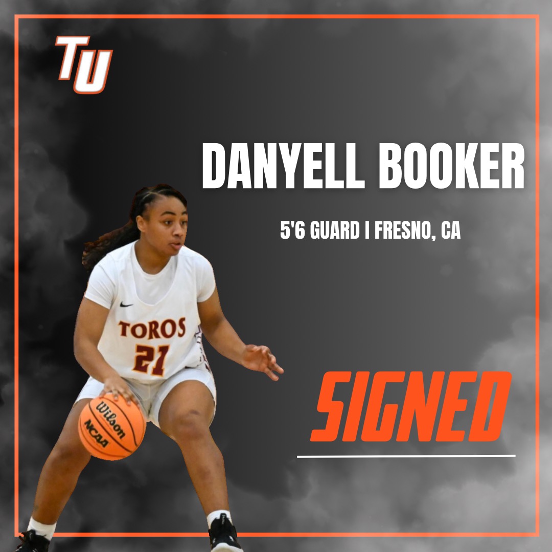 We are very excited to announce the signing of <a href="/booker_danyell/">Danyell Booker</a>!  Danyell comes to Tusculum from Fresno, California by way of Cal State Dominguez Hills.  Welcome to the Pioneer Family! <a href="/TusculumSports/">Tusculum Pioneers</a>