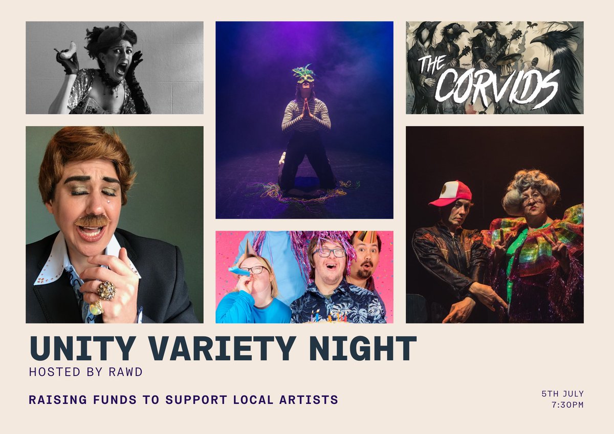 Hopefully we will be celebrating on Friday 👋 come and join the fun and raise funds for future artist development 🙌 

unitytheatreliverpool.co.uk/whats-on/unity…