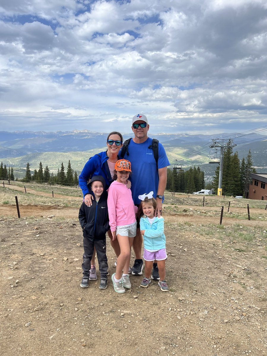Spent time with my family last week in the beautiful weather of Breckenridge, Colorado refilling my bucket! #GESshineon