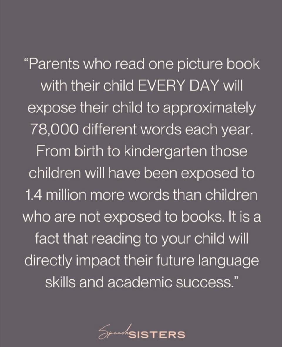 Read to your kids!!