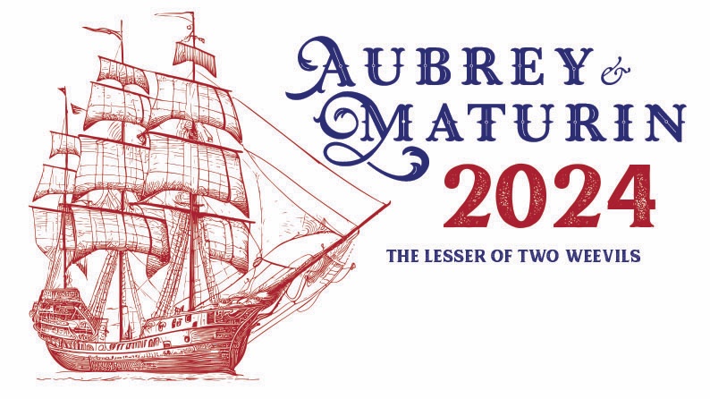 exjon's tweet photo. Made some campaign swag #Aubrey #Maturin https://t.co/IEG2Q6nQH8 https://t.co/SKj4PAFSob