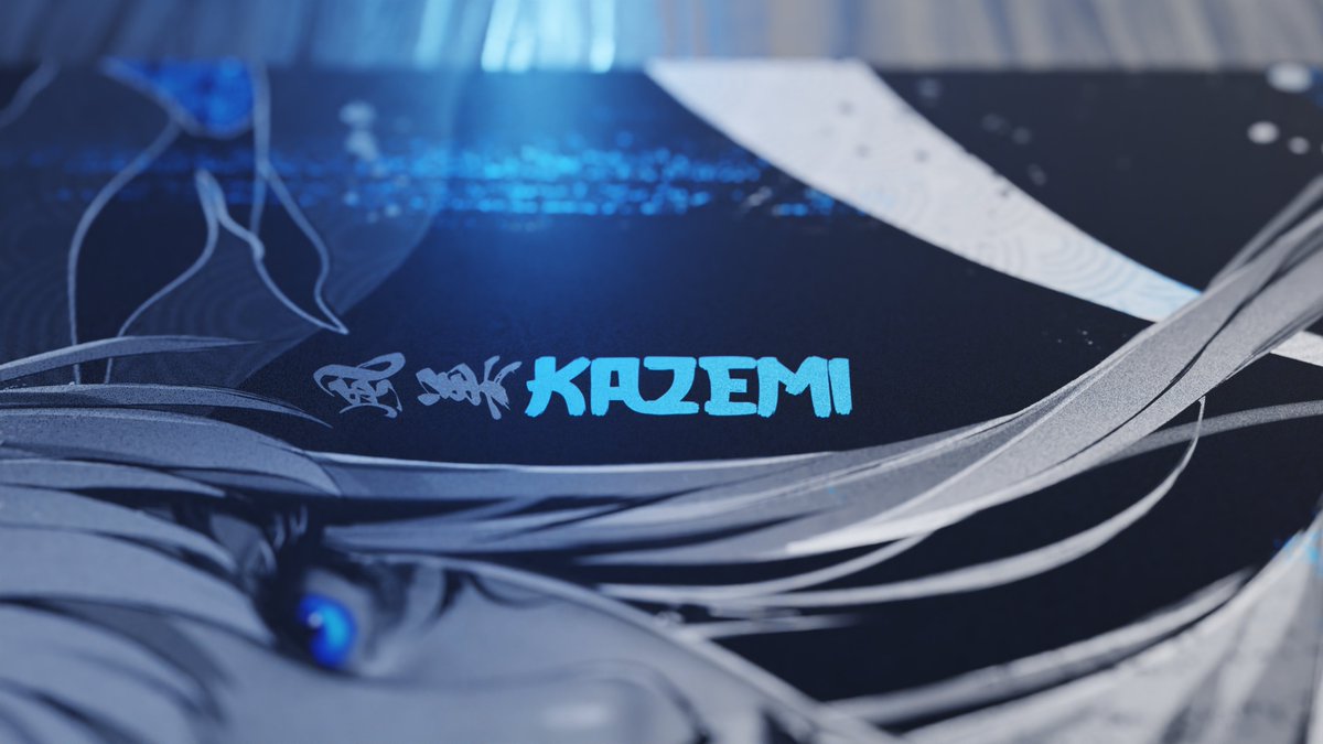 tekkusai's tweet image. To celebrate Kazemi's release on July 10th, I will be giving away one Kazemi glass mousepad. To enter, just like, retweet and comment your favorite color(s).
Winner will be selected at random on July 6th. Shipping and tax duties will be covered worldwide💙