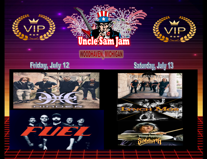 Funfest's tweet image. Special discounted Uncle Sam Jam Concert VIP Tickets and all-day carnival ride passes are on sale at the Woodhaven Community Center located at 23101 Hall Rd., Woodhaven, MI.

Save $10 on each. This deal ends Wednesday, July 10 at 5pm

for more info, go to unclesamjamfest.com