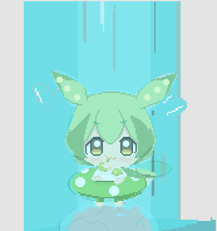 滝の裏で食べるずんだもちもうまいのだ
#ずんだもん 今日がほんとの #滝修行の日