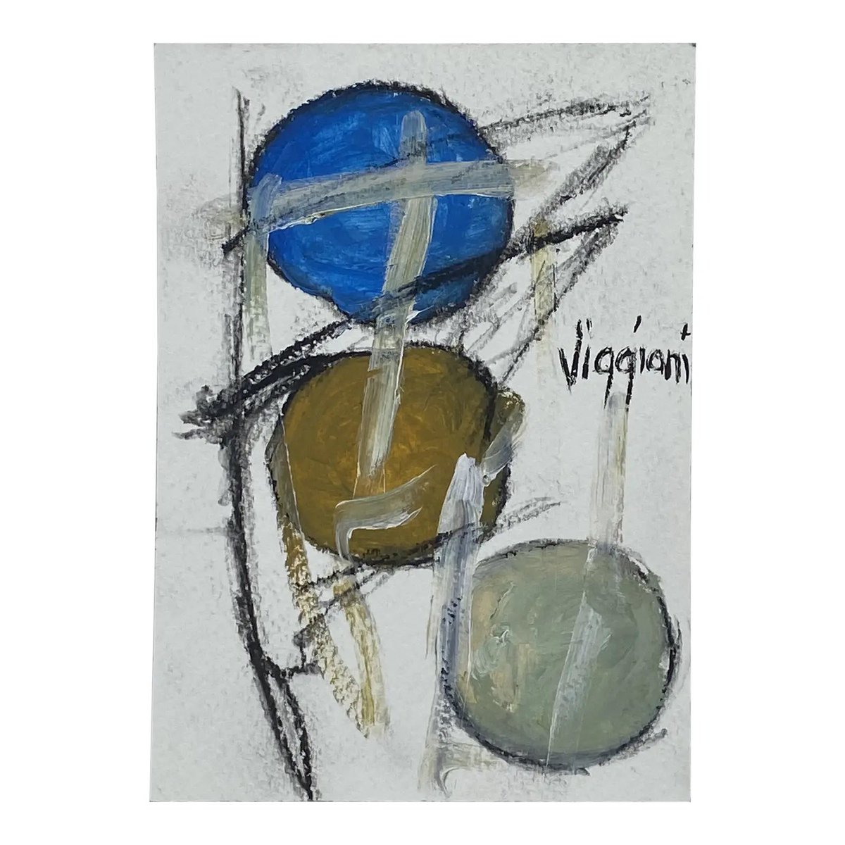 Goodbye “Late 20th Century Charcoal Abstract Drawing”, Hello <a href="/chairishco/">Chairish</a> sale💰Shop more here: bit.ly/shopTWT