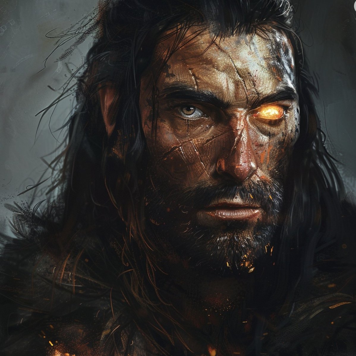 LuchaMax's tweet image. Shivers. Love the eye, face doesn't match my head canon yet.  #FirstLaw #BestServedCold