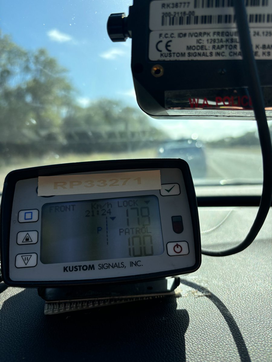 It takes a lot to shock us, but this driver's speed did exactly that. Caught at 69km/hr above the speed limit, this provisional driver had his vehicle impounded and a date with a magistrate next month. #fb