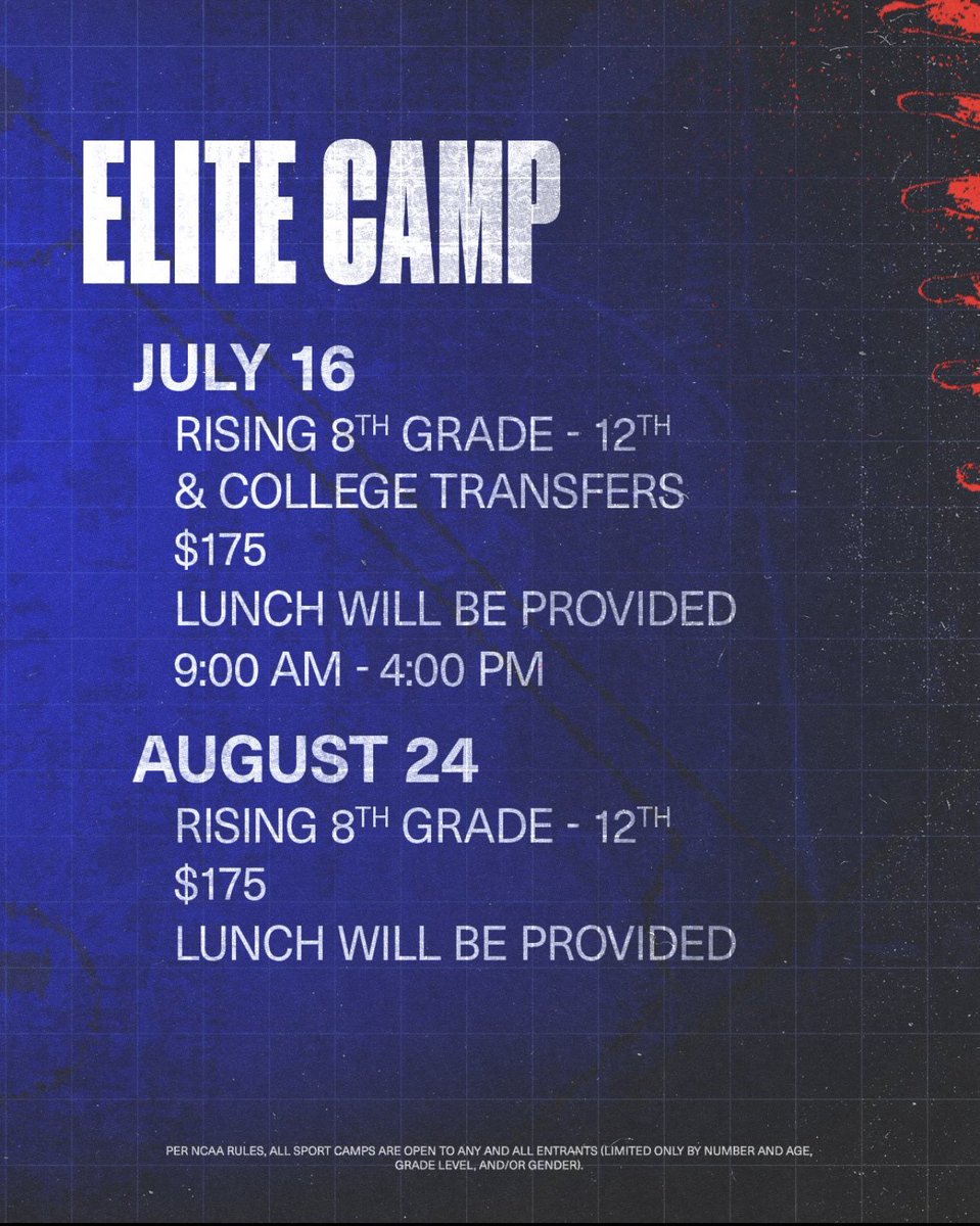 ⛺️CAMP SEASON! SECURE YOUR SPOT &amp; SIGN UP TODAY!  🐅

tennesseestatesoftball.totalcamps.com/shop/EVENT