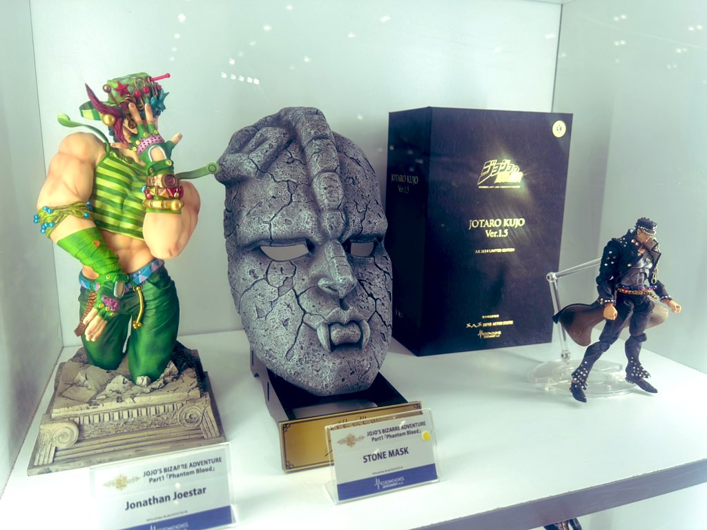 medicos_et_j's tweet photo. 【Only 1 day until #AX2024 !!】
Tomorrow is the opening day of Anime Expo 2024!
We’re ready for your visit at booth No. 2926!!
Sale of 150-pieces only Limited Crystal Edition Jotaro figure at $300!!
Also, sale and exhibition of JoJo figures at the venue!!
We hope to see you soon!!
https://t.co/UrFXYxS86B
#jojo
#ジョジョ
#超像可動
