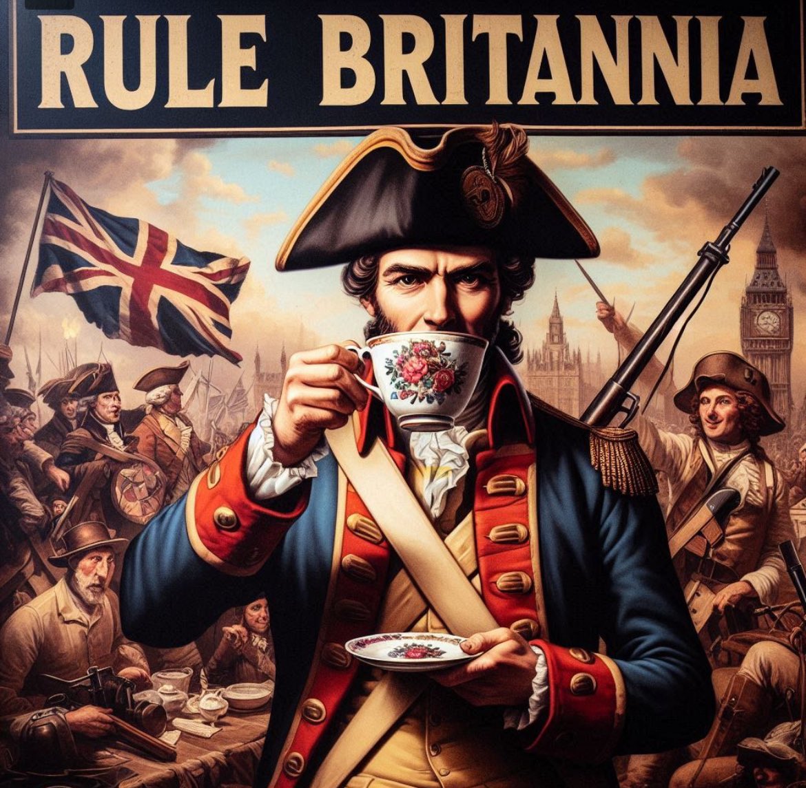 dee_ford's tweet photo. May your tea be forever cold, and your hearts forever warm. Love to y’all on 4th July.  War Eagle 🦅 💙🧡 https://t.co/VCbkXuu9eV