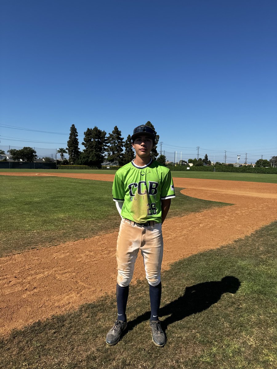 FiveToolCA's tweet photo. #WestCoastSS F: @CalClubBaseball Prime 11, Matadors 2027 3
PoG: @ZaydenLuzzo 2-2, 3B, 2 RBI, R https://t.co/2cyDwbg8U6
