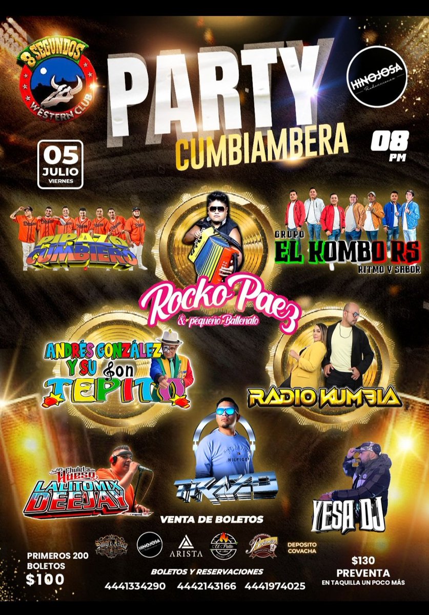 San Luís Potosí nos vemos este Viernes 5 de Julio