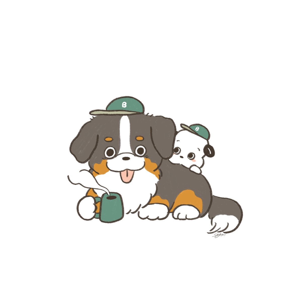 wan_wan_cafe's tweet photo. 大型犬といぬづかさん
#いぬ #イラスト #ゆるイラスト https://t.co/1dGDM1CuqR