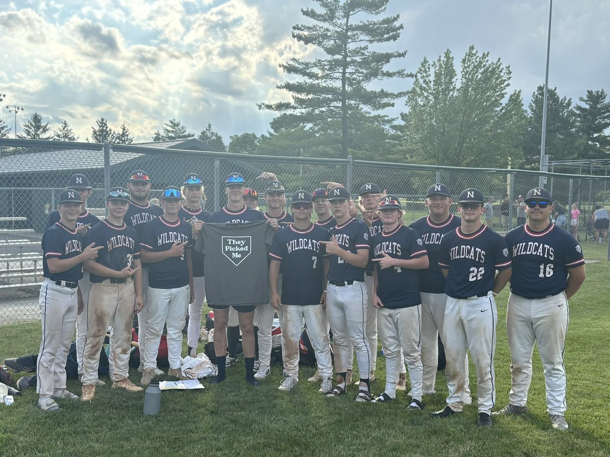 DISTRICT ACME
FINAL (5 inns.)
Delta 1
Napoleon 19

WP: C. Bickel 3.0 IP, 2H, 0R, 4K’s, 0BB
Ford 1.2 IP, 0H, 1R, 3K’s, 1BB

POG* Rubinstein 3-3,3 Doubles, 3R, 2RBI’s, 1SB
Hershberger 2-2,2 Singles, 2R, 2RBI’s,SB
Trausch 2-2,2 Singles, 1R, 2RBI’s

Next Up:Friday
TBD @ Defiance 7:30