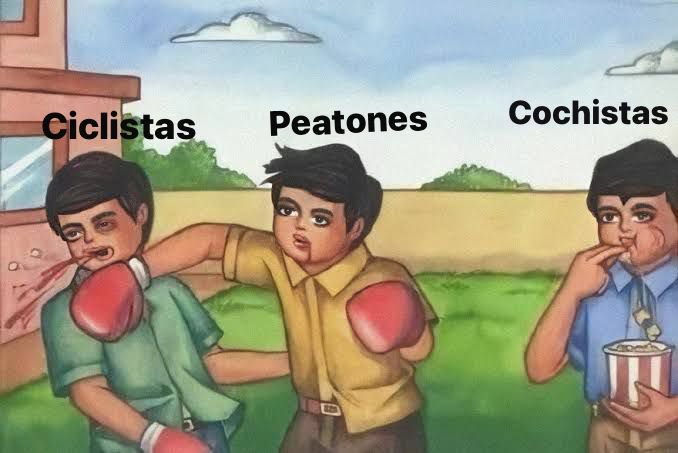 Una lucha encarnizada entre quien “sí respeta” y quien “no respeta” nos hace perder de vista que la ciudad nos ha fallado a peatones y ciclistas, y que el conflicto y reproducción de violencias se sostiene del injusto reparto del espacio público donde el único ganador es EL COCHE