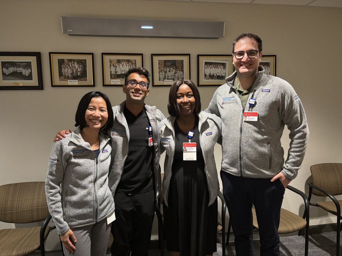 BIDMC Nephrology Fellowship (@bid_nephfellows) on Twitter photo Our new fellows mark the end of Day 1 with the donning of the unofficial “white coat”. Welcome to the <a href="/BIDMChealth/">BIDMC</a> family Nang, Samir, Ife, and Akil! <a href="/StewartLecker/">Stewart Lecker</a> <a href="/jwilliamMD/">Jeffrey William</a> Our new fellows mark the end of Day 1 with the donning of the unofficial “white coat”. Welcome to the <a href="/BIDMChealth/">BIDMC</a> family Nang, Samir, Ife, and Akil! <a href="/StewartLecker/">Stewart Lecker</a> <a href="/jwilliamMD/">Jeffrey William</a>