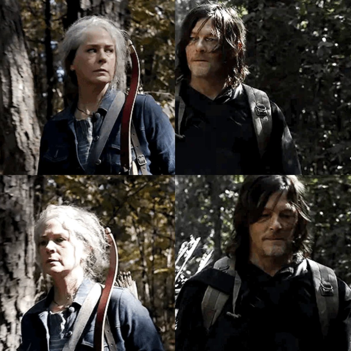 They can't even be mad at each other for long. #Caryl