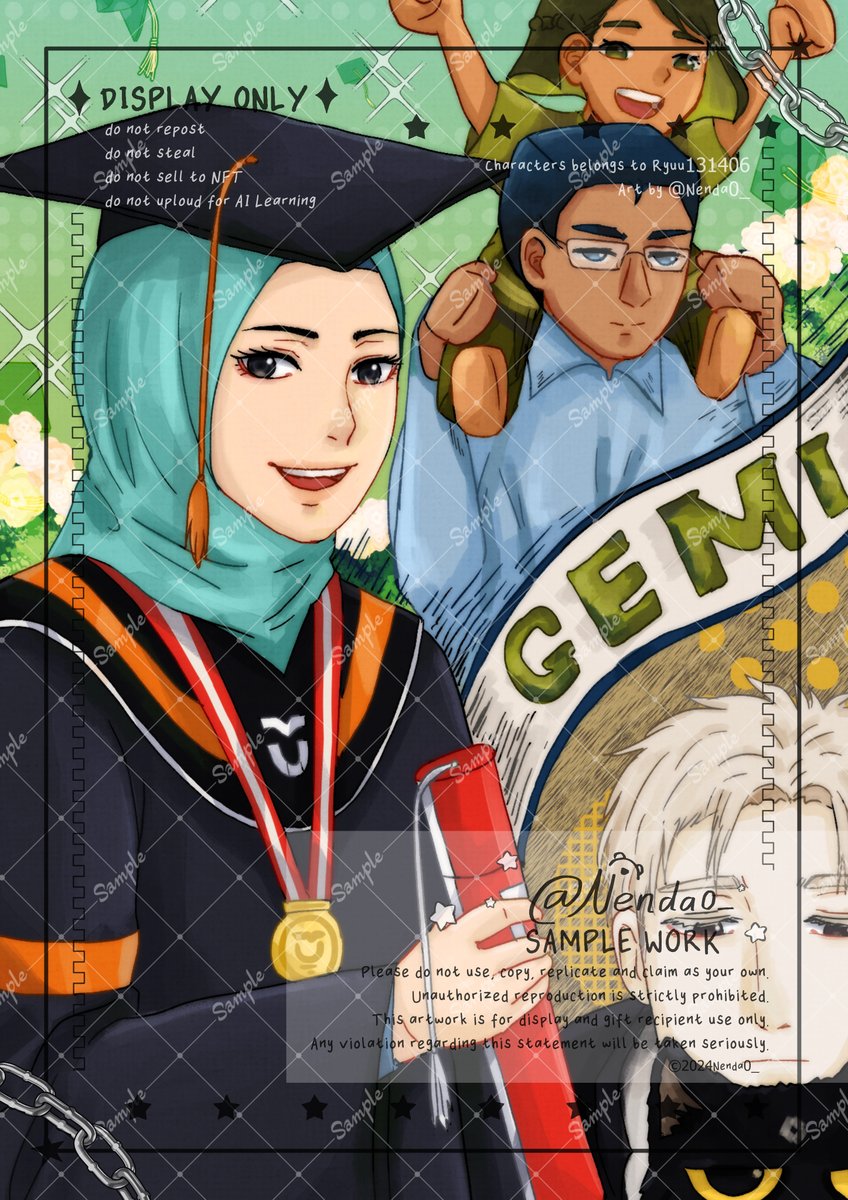 Nenda0_'s tweet photo. Sample Work Illustration✨
Character belong to @/Ryuu131406, @/Puteri, and @/Rifa
Art by @Nenda0_
Thank you✨
#commissions #nenda0_commission #commissionwork #illustration #anime #manga #fanart #portfolio #graduation #samplecommission https://t.co/lDPpZH0ckr