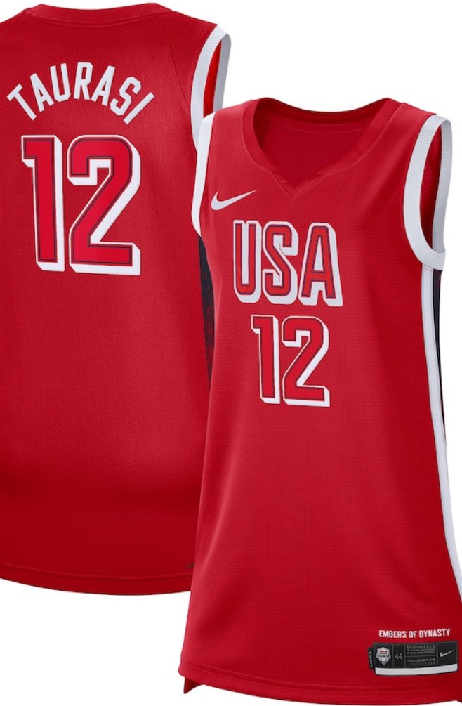 prodbymoolah's tweet photo. Team USA Women’s Basketball Jerseys and other merch are now available in the #WNBAstore #WNBA #Welcometothew #TeamUSA
https://t.co/thwVUWJdLI https://t.co/NjUaOZrRQ5