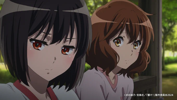 最推しだから贔屓目に見てしまう自覚はあるけれど…、真面目に考えてユーフォ3期MVPは久石奏だと個人的には思います。原作以上に久美子好き好き～オーラで溢れてましたよね。最初から最後まで久美子の味方であり続けた彼女、麗奈とはまた違うけど久美子にとって"特別"でしょう。 #ユーフォ3期