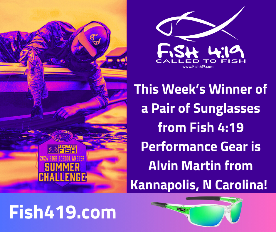 FOMNTT's tweet image. Congrats to this week’s Fish 419 Performance Gear sunglasses winner! 
#fomnation #fish419 #realtreefishing #realtreefish #sunglasses
