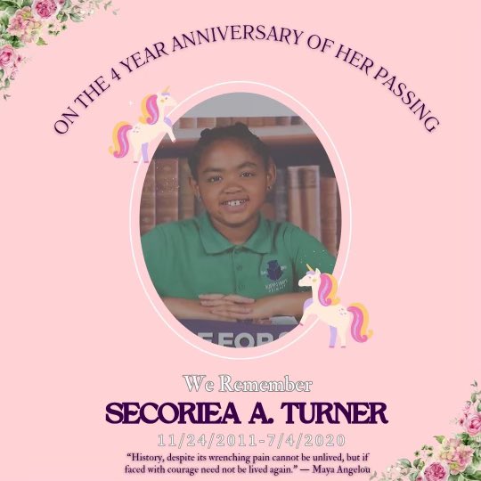 Lifting up Secoriea’s name.  It’s been 4 years. You are not forgotten.