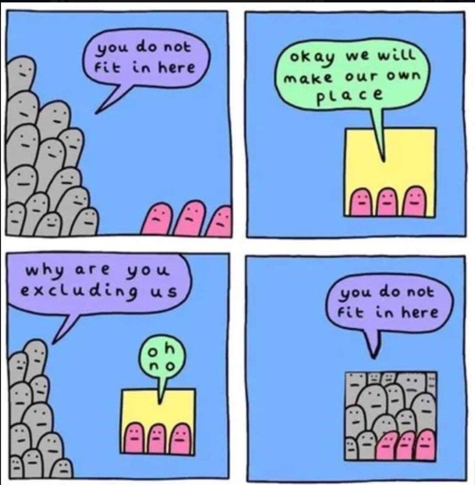 This image is always handy when discussing women only spaces in gaming, hope this helps