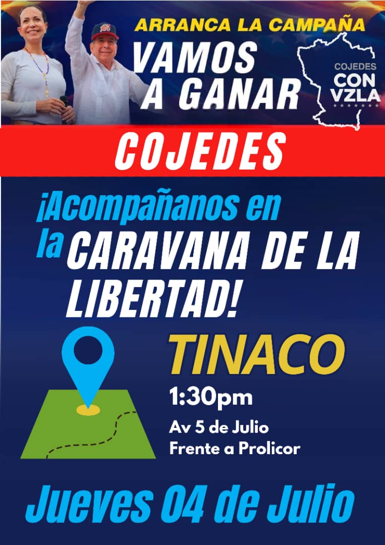 Atentos #Tinaco  #Cojedes 
#EdmundoPresidente