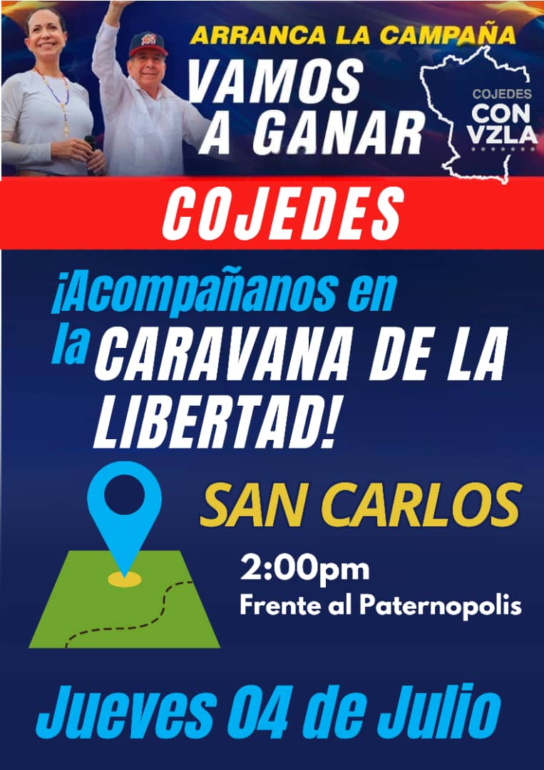 Atentos #SanCarlos #Cojedes 
#EdmundoPresidente