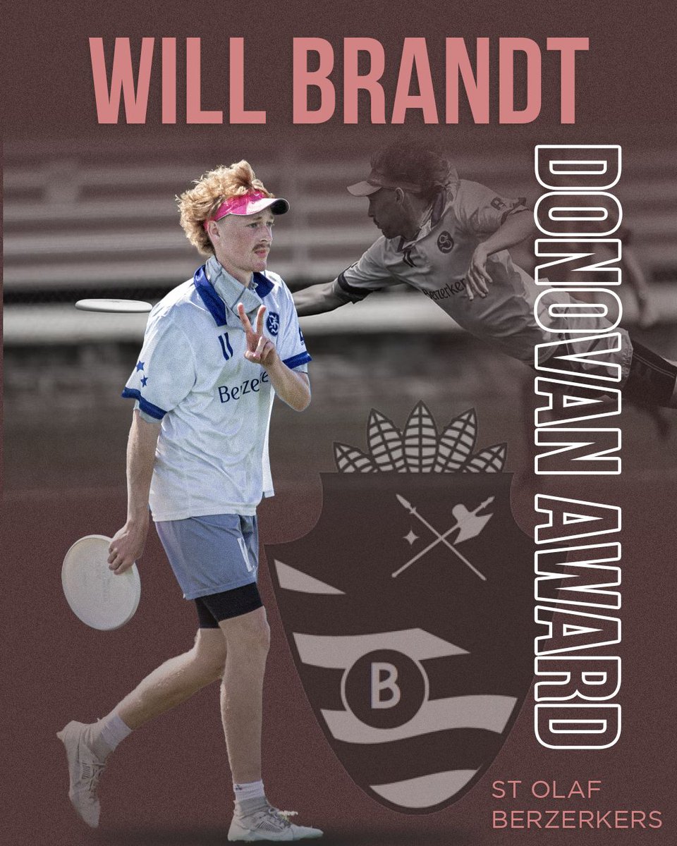 St. Olaf's Will Brandt Wins the 2024 Donovan Award: buff.ly/4ePevkH