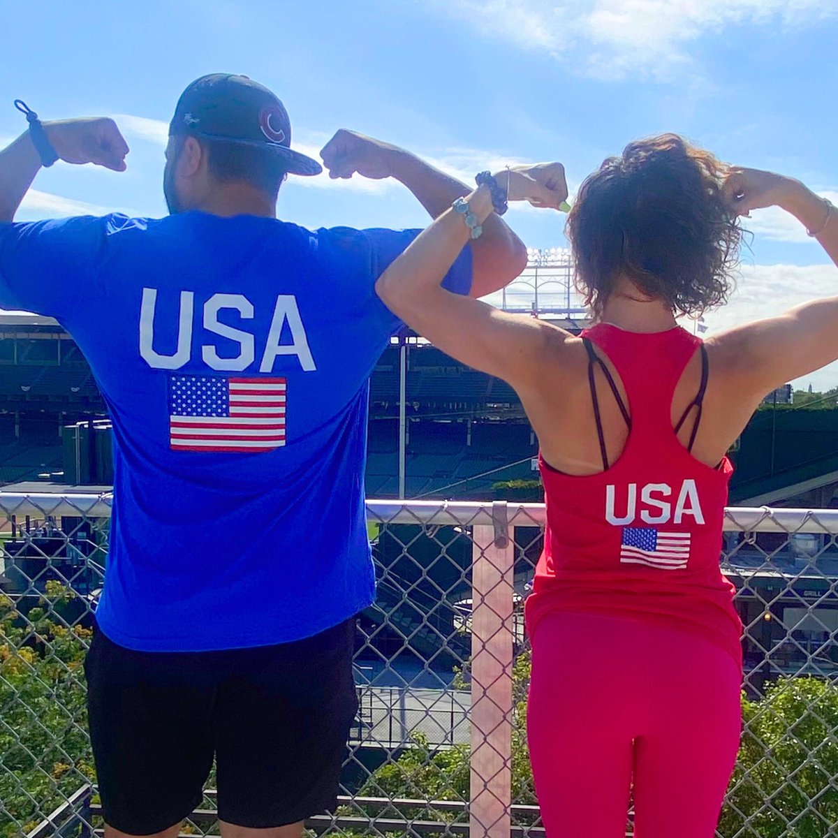 murphysbleacher's tweet photo. ❗️New Merch In Stock❗️
4th of July / Summer Olympics merch is available now 🇺🇸🎆🎇🏅Get yours from the bar or online from the links below
Women’s Red Tank: https://t.co/PjHtFGUW9I
Men’s Blue Shirt: https://t.co/XY0cHlMeTX
#murphysmerch #murphysbleachers #4thofjuly #july4th https://t.co/HYd7ErLKL2
