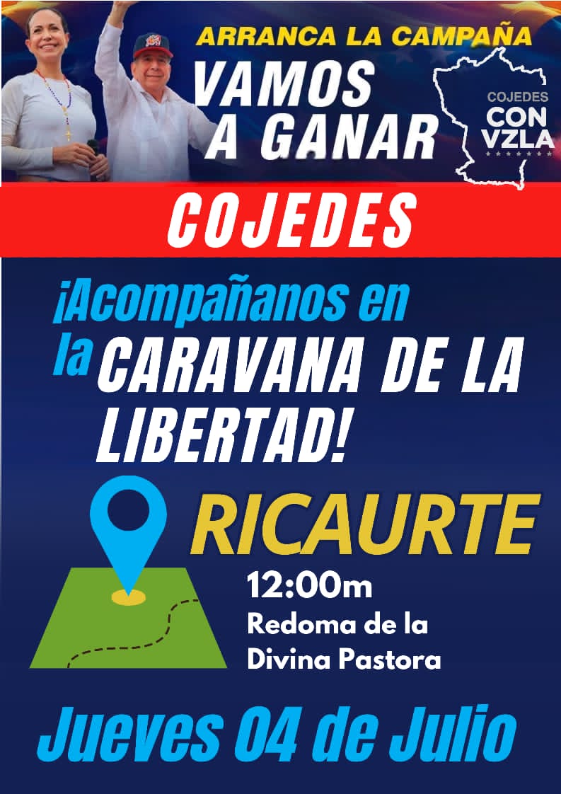 Atentos #Ricaurte  #Cojedes 
#EdmundoPresidente