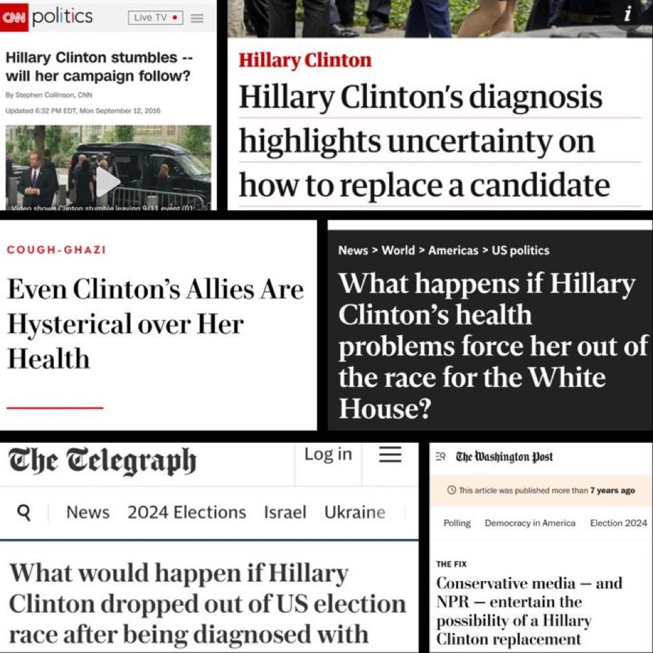 Do you remember 2016?

Do you see the EXACT same headlines from 2016?

It's the EXACT same playbook.

What about this don't you get?
