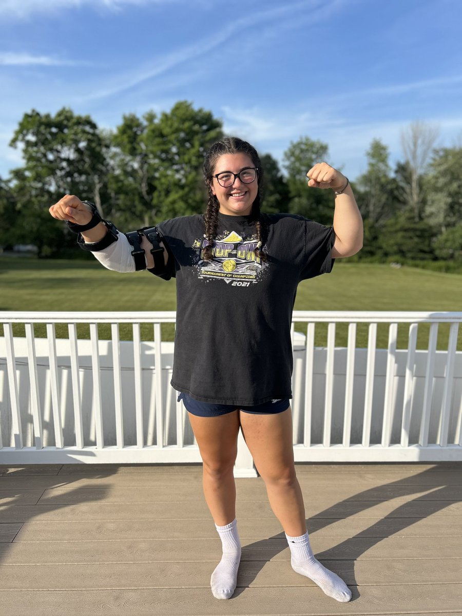 Mia Galella (@galellamia) on Twitter photo Missing my girls in CO!๐ซถ๐ผOne week post-op. Sutures out, brace unlocked. PT begins Friday. Feeling great! Walking 5 miles per day this past week. Letโs go! #OneDayForward <a href="/drchrisahmad/">Dr. Chris Ahmad</a> <a href="/SuzyWillemssen/">Suzy Willemssen</a> <a href="/kevinbednoski/">Kevin Bednoski</a> <a href="/CoachKvilhaug/">Amy Kvilhaug</a> <a href="/CoachRogerW/">Roger Wilson</a> <a href="/BC_Softball/">BC Softball ๐ฅ</a> <a href="/Yankees/">New York Yankees</a> <a href="/LineDsoftball/">Line Drive Media</a> Missing my girls in CO!๐ซถ๐ผOne week post-op. Sutures out, brace unlocked. PT begins Friday. Feeling great! Walking 5 miles per day this past week. Letโs go! #OneDayForward <a href="/drchrisahmad/">Dr. Chris Ahmad</a> <a href="/SuzyWillemssen/">Suzy Willemssen</a> <a href="/kevinbednoski/">Kevin Bednoski</a> <a href="/CoachKvilhaug/">Amy Kvilhaug</a> <a href="/CoachRogerW/">Roger Wilson</a> <a href="/BC_Softball/">BC Softball ๐ฅ</a> <a href="/Yankees/">New York Yankees</a> <a href="/LineDsoftball/">Line Drive Media</a>