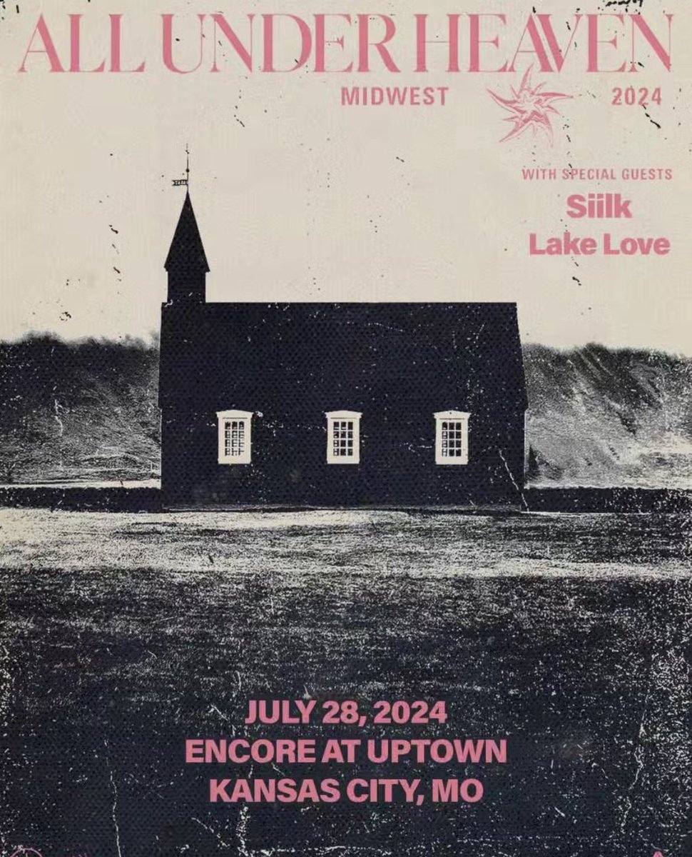 End of this month, catch us with <a href="/allunderhvn/">all under heaven</a> &amp; Lake Love back at Uptown’s Encore 🤙