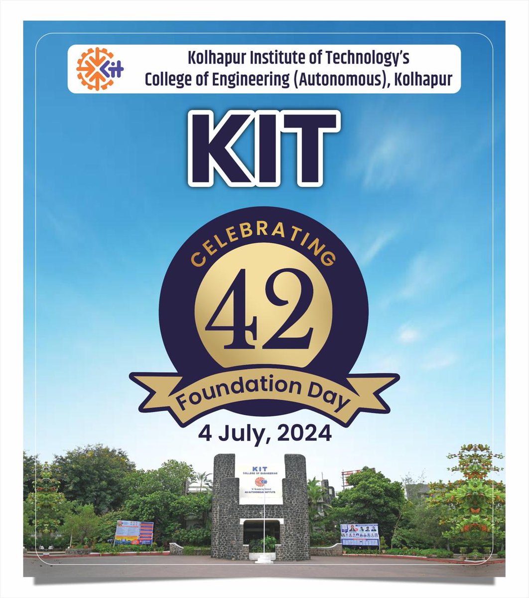 KIT's College of Engineering Kolhapur (Autonomous) tweet media
