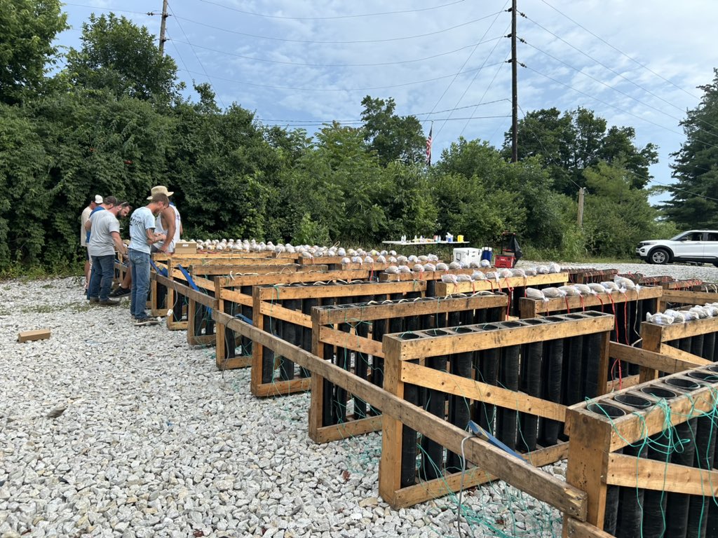 Rafael Sánchez (@rafaelontv) on Twitter photo Fireworks shells in place for Franklin Firecracker Festival <a href="/FranklinIND/">City of Franklin, IN</a> <a href="/FranklinParksIN/">Franklin Parks & Rec</a> Fireworks shells in place for Franklin Firecracker Festival <a href="/FranklinIND/">City of Franklin, IN</a> <a href="/FranklinParksIN/">Franklin Parks & Rec</a>