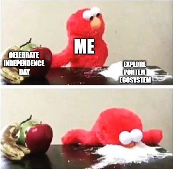 DataWarrior90's tweet photo. Pontem &amp; US Independence Day Meme
@PontemNetwork
#PontemBounty https://t.co/4VFrbrkAlj