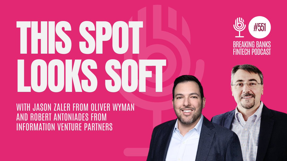 M&amp;A is hard and many fintechs are now looking to banks as an exit.

This episode, <a href="/jasonhenrichs/">Jason Henrichs</a> talks to <a href="/jzaler/">Jason Zaler</a> of <a href="/OliverWyman/">Oliver Wyman</a> and <a href="/RantonVC/">Robert Antoniades</a> of Information Venture Partners on the current state of M&amp;A and what's next.
bit.ly/3W50jwJ

#podcast #fintech #banking