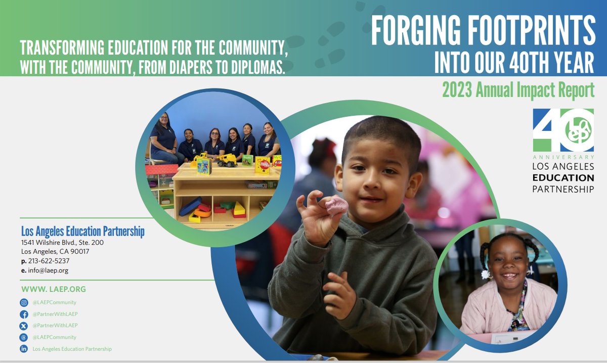 We are pleased to share our 2023 Annual Impact Report, highlighting the work done to uplift communities during Fiscal Year 2023: July 1, 2022 - June 30, 2023. We are so grateful for your partnership and support: bit.ly/3xN1ZSj