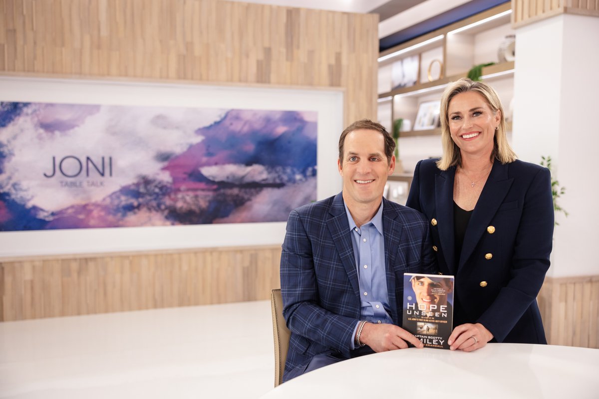 Are you facing unforeseen and overwhelming obstacles in your life? <a href="/HopeUnseen/">Scotty Smiley</a>  and @SmileyForWA offer encouragement and hope on how to discover purpose in adversity. Tune in at 7am, 8:30pm &amp; 2am ET on <a href="/Daystar/">Daystar Television</a>! #JoniTableTalk