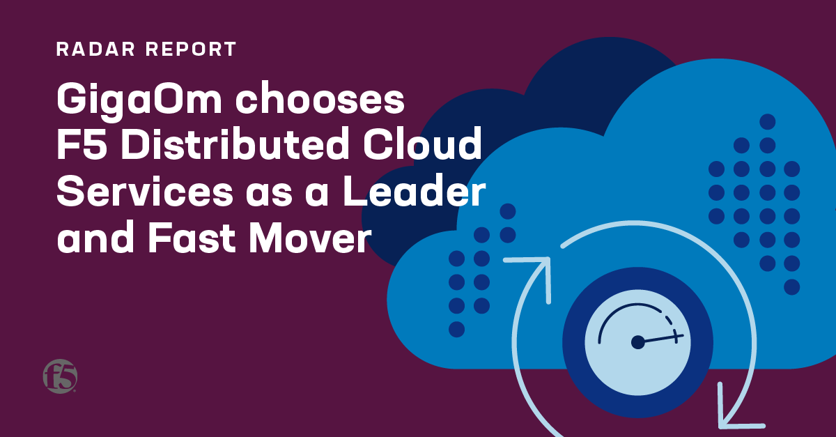 lisagoh's tweet photo. Great acknowledgment from GigaOm! F5 Distributed Cloud Services was built to be flexible; we know there's no one-size-fits-all solution to the cloud! Check out the report: https://t.co/D5iDBmuphh https://t.co/VG8BlhJtrc