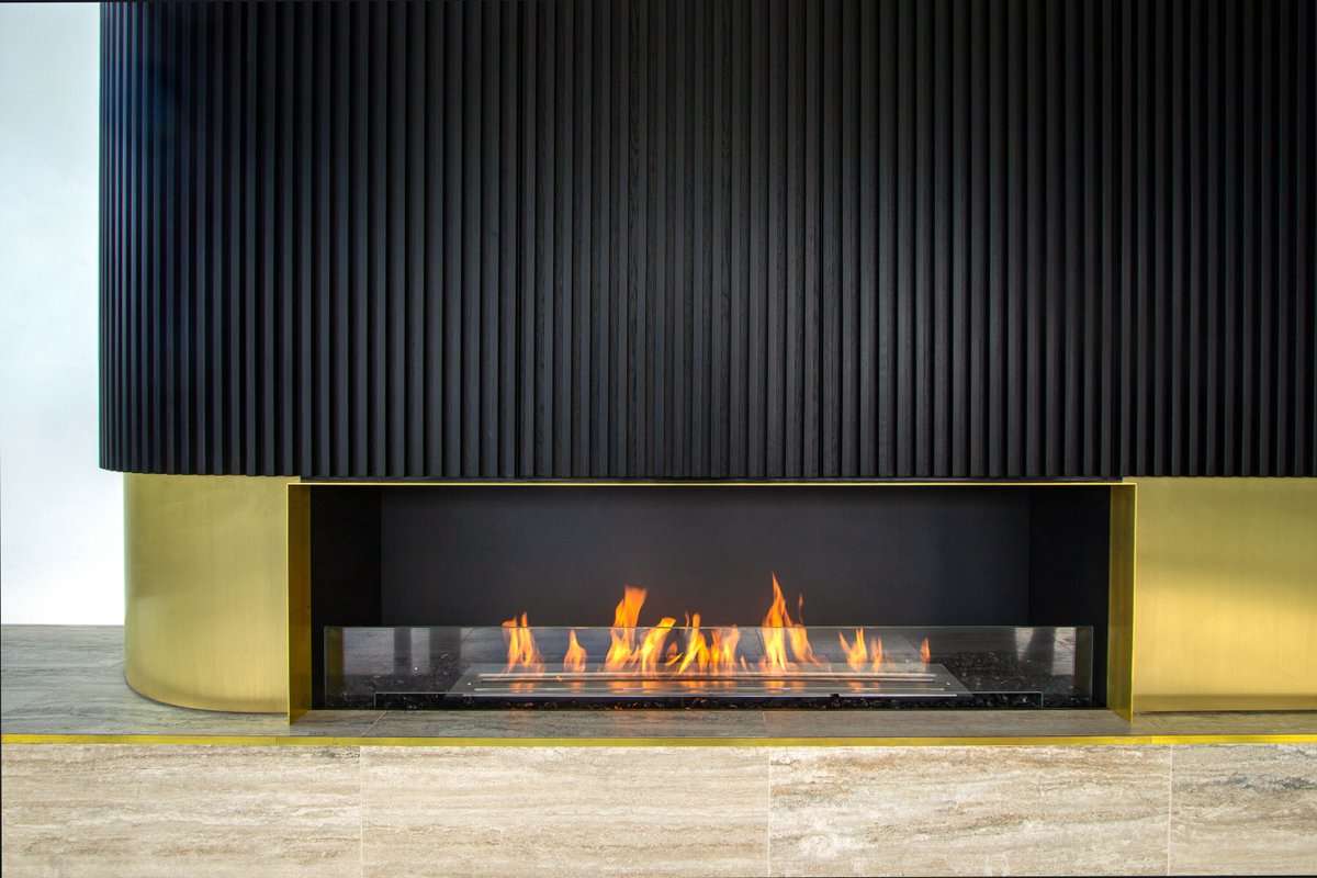chamadesign_au's tweet image. Flex Fireplaces are Zero Clearance – no insulation required around the firebox. Installation has never been easier! #FireplaceInstallation #EcoSmartFire #FlexFireplace