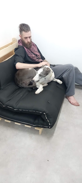 Greyhounds_PZ's tweet image. the man cave has a sofa #nodogsallowed