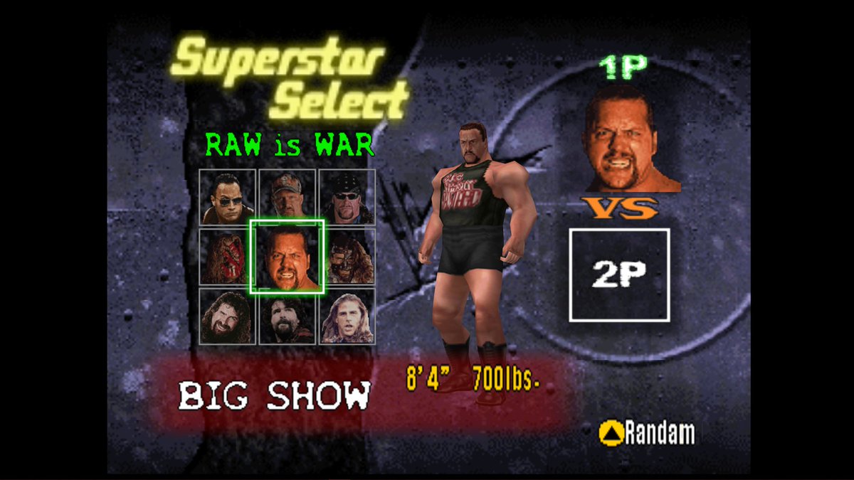 AlexMarkle's tweet image. I never actually expected those prototypes of No Mercy to become public.  A very great thing to see.