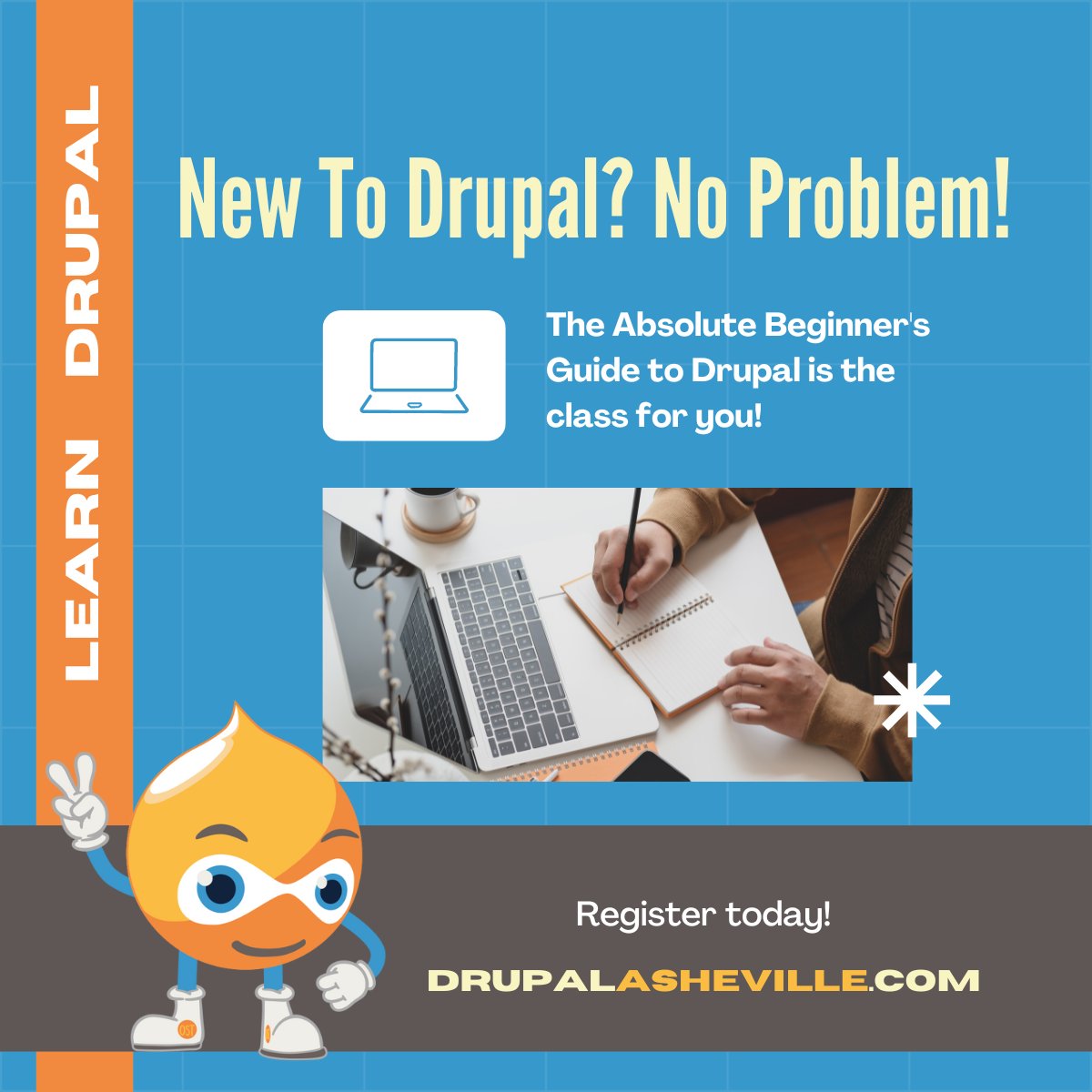 OSTraining's tweet image. 🌟 Exciting News 🌟 Our lead trainer, Rod Martin, will be leading a full day course on the Absolute Beginner&apos;s Guide to Drupal at DrupalCamp Asheville on July 12, 2024! Don&apos;t miss out, sign up now: ow.ly/ESb950Sv5Fh 👨‍💻📚 #DrupalCampAsheville #LearnDrupal #BeginnersGuide